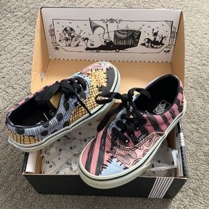 Disney X Vans. Sally Nightmare Before Christmas kids sneakers. Lightly loved.
